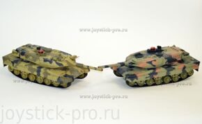 Радиоуправляемый танковый бой Leopard и Leopard  1/24 2,4 гГц